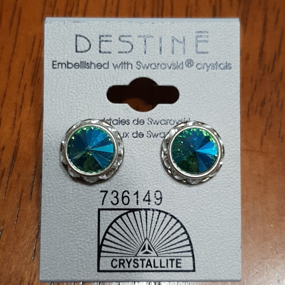 Crystallite earrings